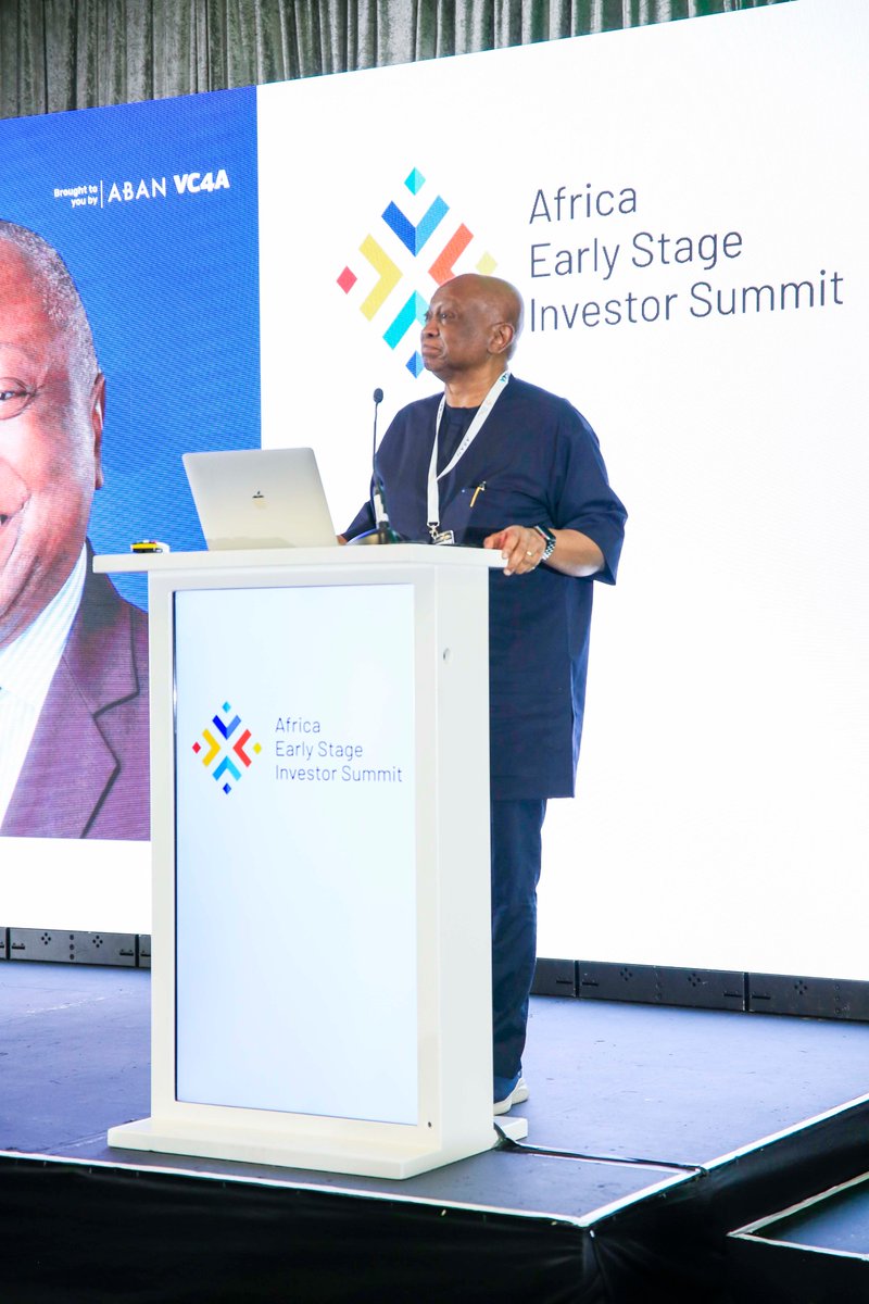 AESIS_summit's tweet photo. Recap of #AESIS2024; co-hosted by @ABANAngels &amp; @VC4A_Africa!

Thank you, @TomiDee, President of @ABANAngels, for leading the impactful session on "Early Stage Capital Mobilization in Africa for Growth &amp; Impact: Access to Capital to Power Early-Stage". 

#InnovatingPathways https://t.co/NC6bI6RqF5