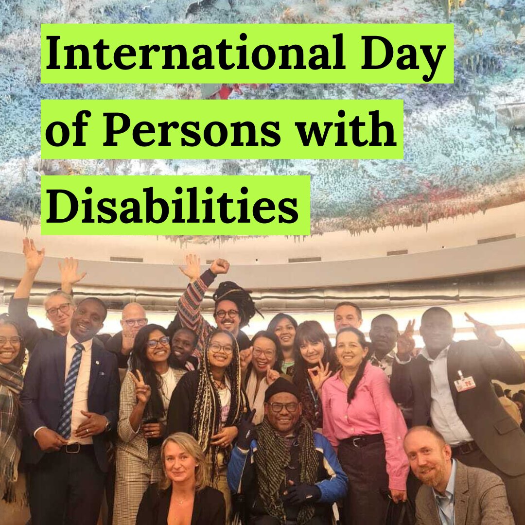 MinorityRights's tweet image. #IPDP 📢 Today is the International Day of Persons with Disabilities.

We reaffirm that the voices of minority and indigenous people with disabilities should be amplified in the leadership of local, national and global rights and social justice movements. ✊