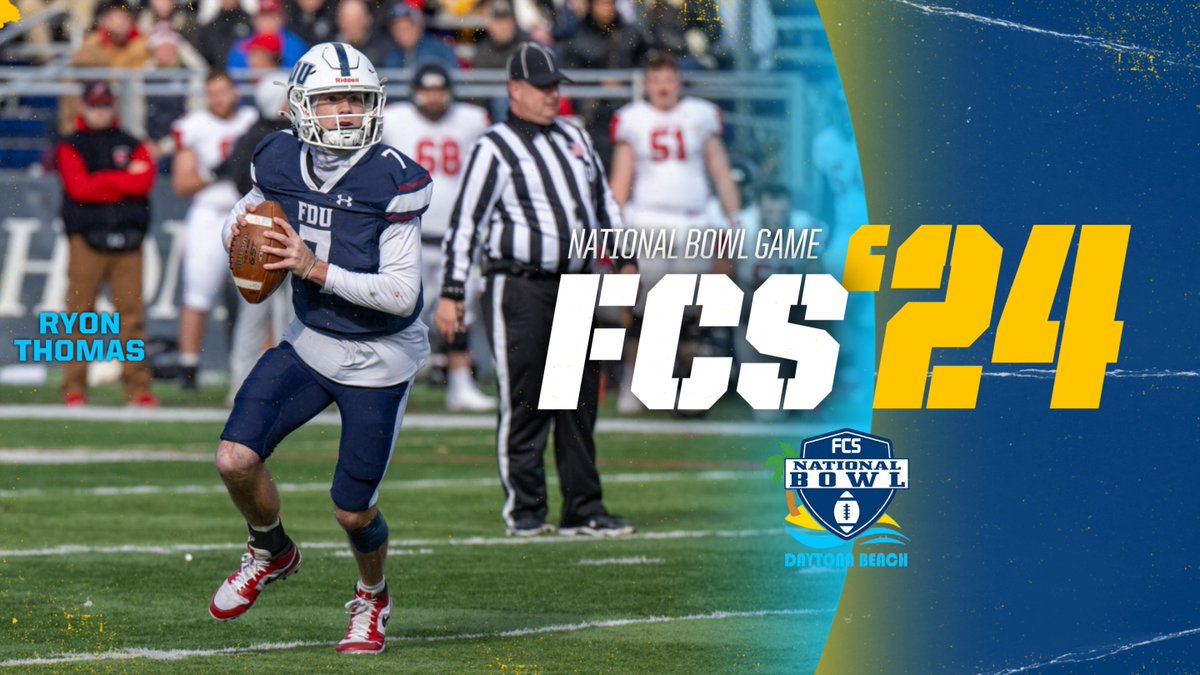 FDU Devils Athletics (@fdudevils) on Twitter photo NEWS | Ryon Thomas Selected to Play in 2024 FCS National Bowl Game.
<a href="/FDUFootball/">FDU Football</a>
Full Release: tinyurl.com/yt5z3nx4
#HornsUp #HeatsRising NEWS | Ryon Thomas Selected to Play in 2024 FCS National Bowl Game.
<a href="/FDUFootball/">FDU Football</a>
Full Release: tinyurl.com/yt5z3nx4
#HornsUp #HeatsRising