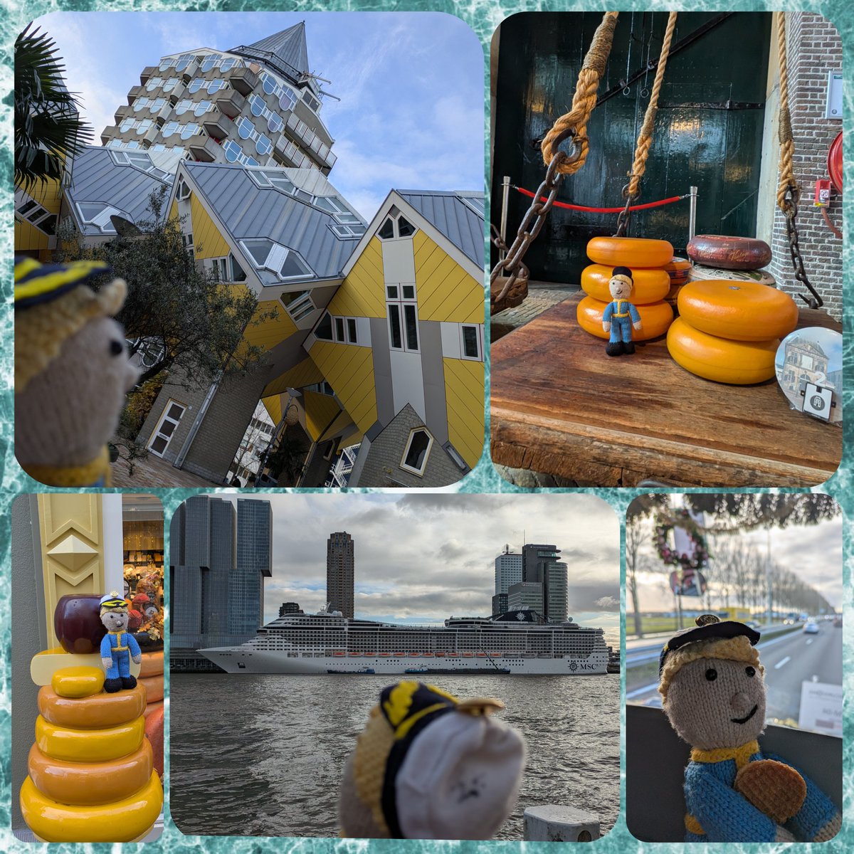 CrazyMCRAngel's tweet image. 🚢 Day 5: Gouda and Rotterdam! 🇳🇱
Vault Boy enjoyed trying various Gouda cheeses and Stroopwafels - even got one on the coach!

@MSC_Cruises_UK #mscpreziosa #mscpreziosa2024 #msccruise #rotterdam #gouda #goudacheese #stroopwafel #vaultboy #vaultboyadventures #gouda #rotterdam