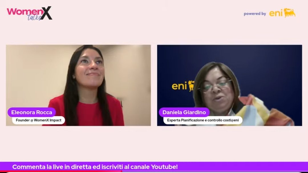 🎤Daniela Giardino Esperta in Pianificazione e Controllo costi presso la Bioraffineria di Gela S.p.A.

"L'accettazione della mia diversità è una ricchezza per poter affrontare e sfidare il mondo di oggi che ci vuole tutti uguali"

#womenxtalk