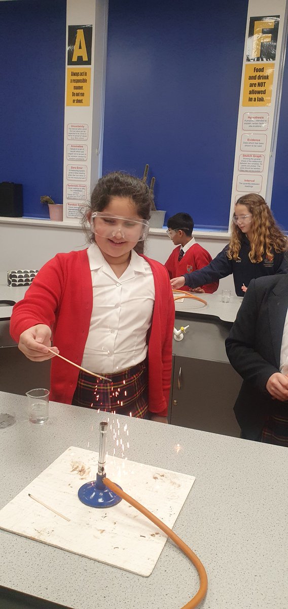 Form 5 has had some exciting practical Science lessons this term with investigations into solubility and a sparkler experiment. We definitely have some budding scientists in the group!

NURTURE  |   INSPIRE   |   ACHIEVE