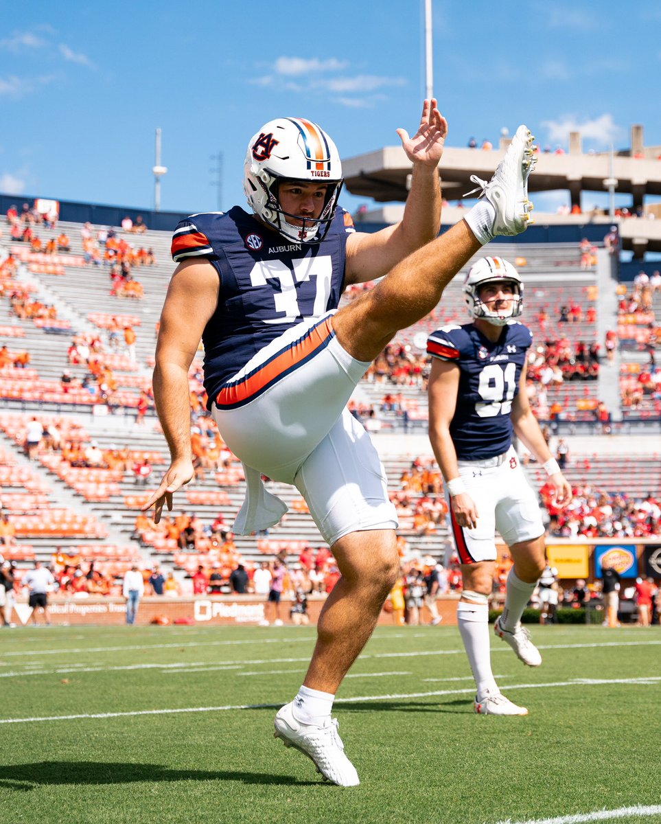 Thank you to Auburn for the past 2 years and the opportunities I was blessed with. With that being said, I plan on entering the transfer portal with three years of eligibility remaining. <a href="/kirkjuice32/">Coach Kirk Johnson</a> <a href="/KohlsKicking/">Kohl's Kicking Camps</a>