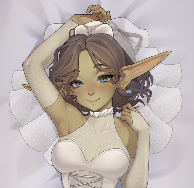 How are you spending your first night with your new Goblin bride? Newest version of Harem in Another World now out in beta testing!  patreon.com/posts/117226640