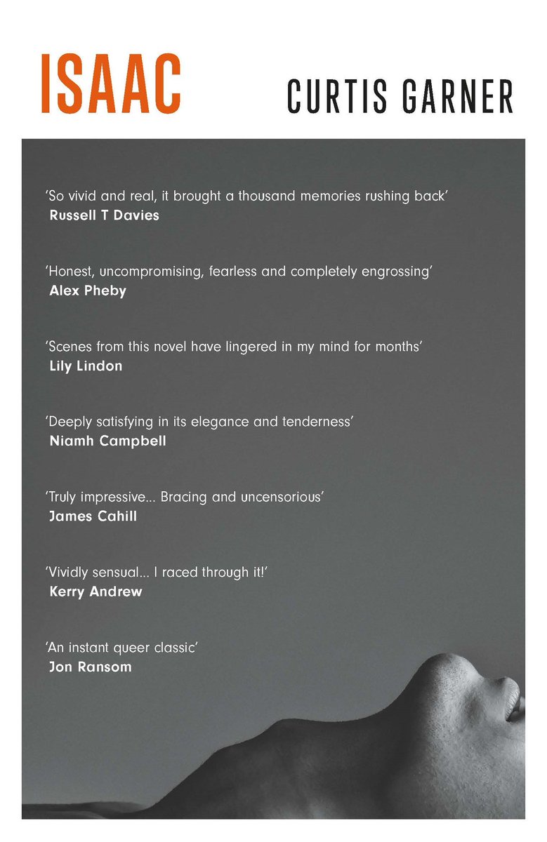 turnarounduk's tweet photo. ISAAC is a blistering debut novel from Curtis Garner. Set across a life altering summer, as Isaac discovers sex, dating apps, and first love—but loses himself in the process. Challenging femmephobia, ISAAC explores queer love in a digital first world.

https://t.co/epdVR6kuss https://t.co/haGJmxwTVW