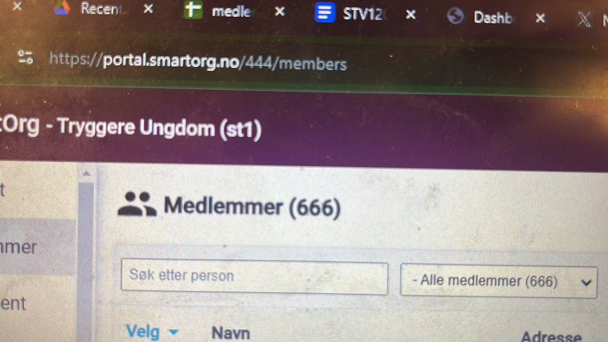 Morsom dag for Tryggere Ungdoms medlemsregister. Vil du hjelpe oss med å nå 750 før nyttår? Meld deg inn på TryggereUngdom.no

Obs! Øvre aldersgrense = 30.