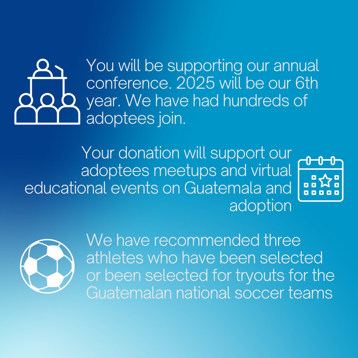 Today is Giving Tuesday! Please consider donating to Adoptees with Guatemalan Roots. Donate here: guateroots.org/donate/ We are a global community of people adopted from Guatemala. Your donation will support our community building, conference, advocacy work we do for adoptees,