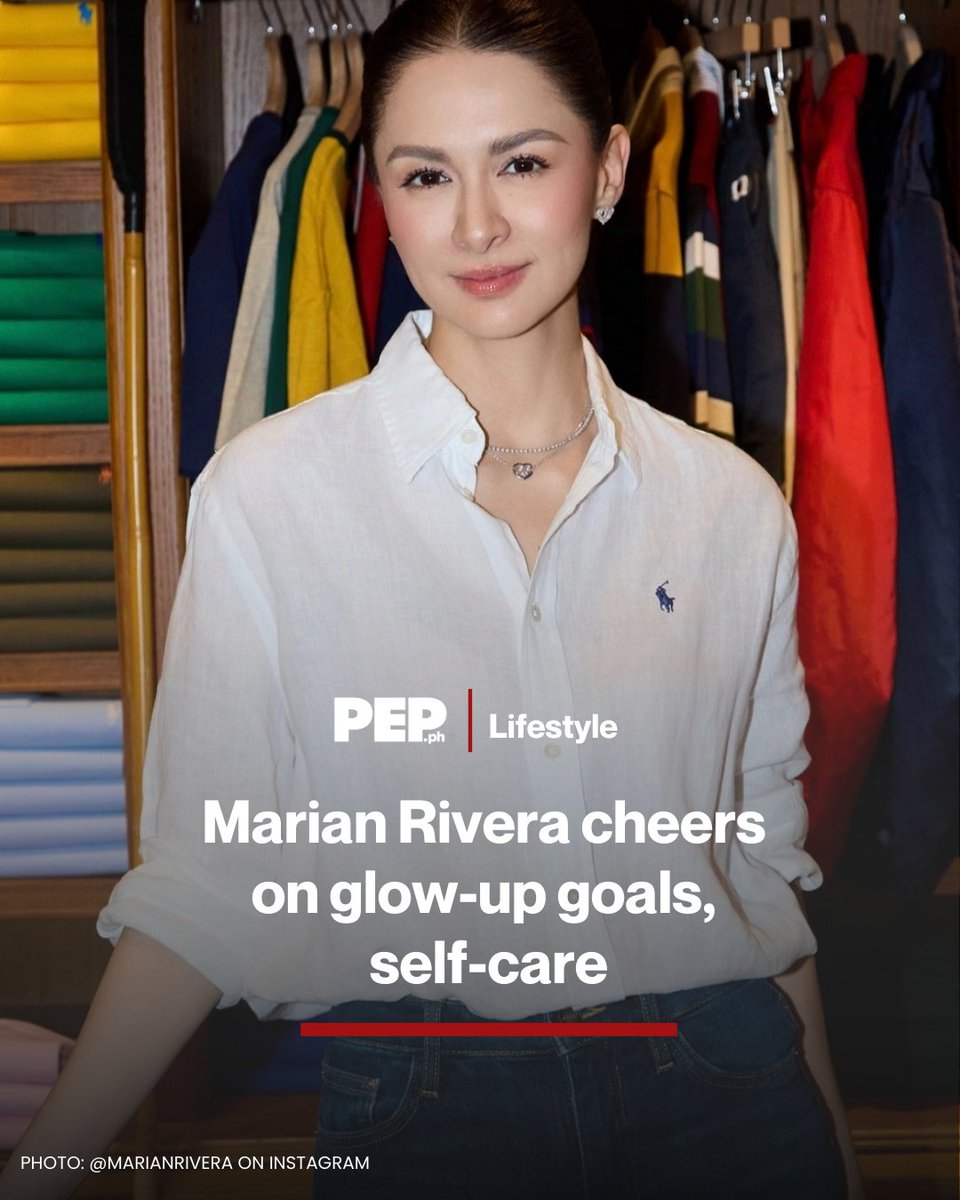 PEPalerts's tweet photo. #PEPThrowback: Marian Rivera encourages people to go for their glow-up goals: "Wala namang masama.. Ako, I have nothing against sa mga gusto magpaganda, gusto magpaputi, gusto magpakinis. That's normal."

Read the full story here: https://t.co/Rg6scLQrLh https://t.co/VV28YVQdkZ