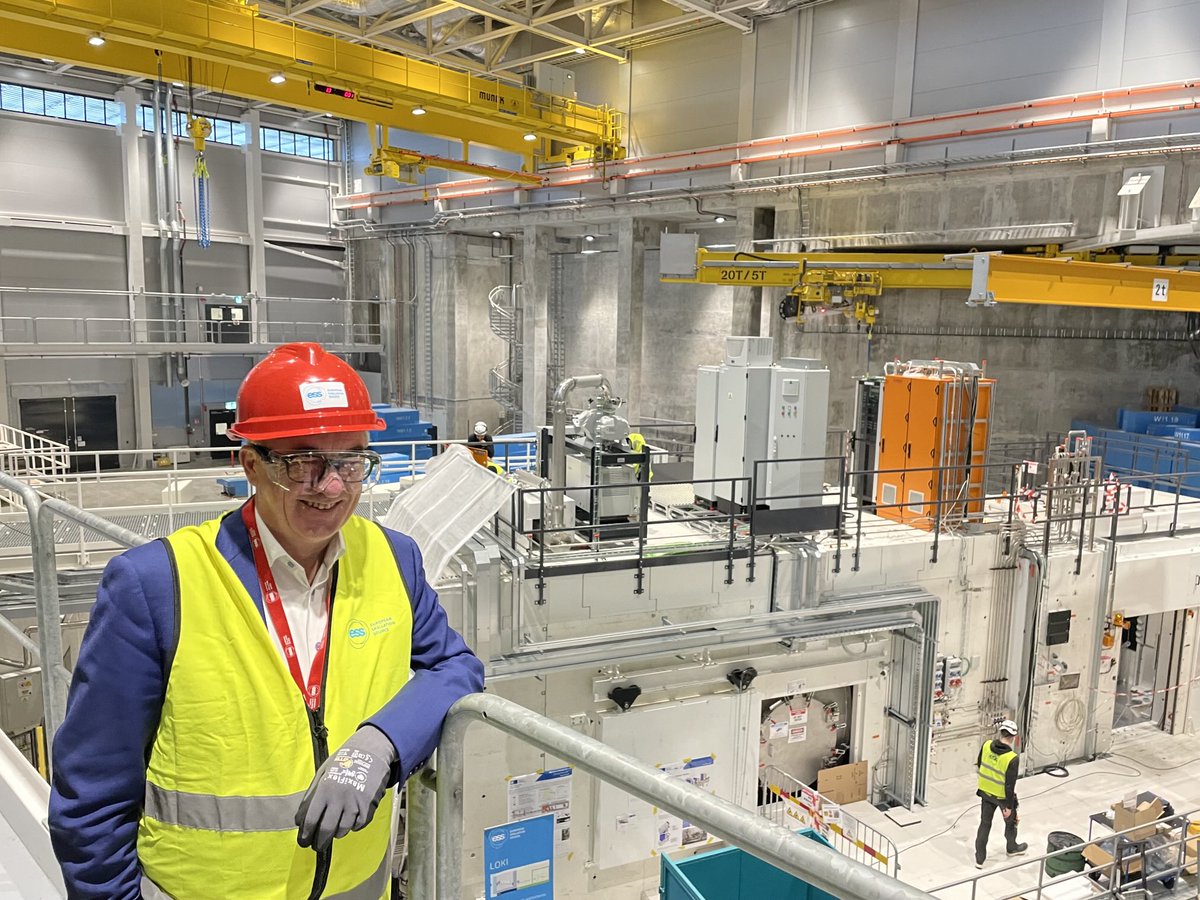 ProfMarkThomson's tweet image. In Lund today for the European Spallation Source Council @essneutron . It will be my last council meeting after more than six years, so it was particularly pleasing to see the fantastic progress with this flagship European neutron source project.