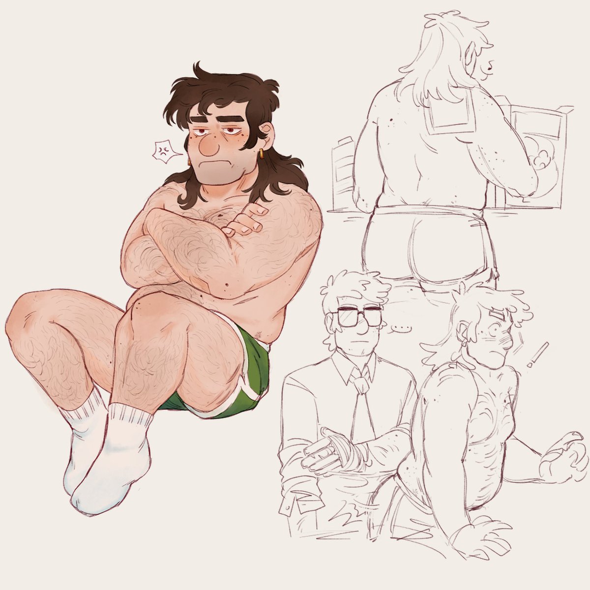 0rphan_bot's tweet photo. I really just wanted to draw Stanley in those shorts ALSO #stancest https://t.co/qegzvu6nsG
