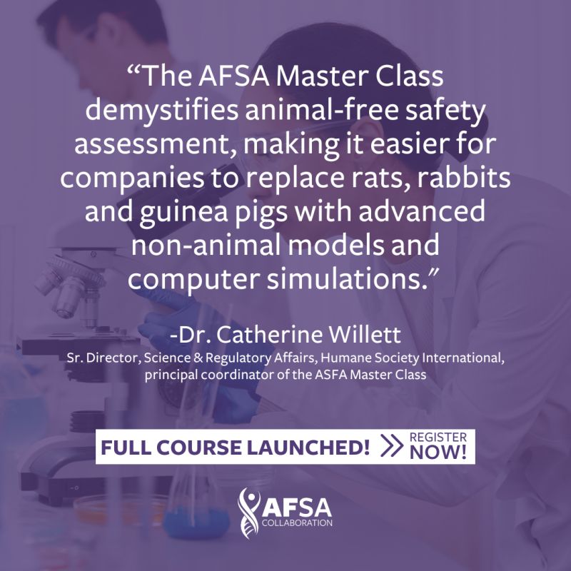AFSAcollab's tweet image. 🎉 The #AFSAMasterClass course is now officially complete! 🎉

Huge thank you and congratulations to our #AFSAPartners who played a vital role in creating our Master Class in #animalfree safety assessment! Your expertise and collaboration were invaluable! 🎓🧪