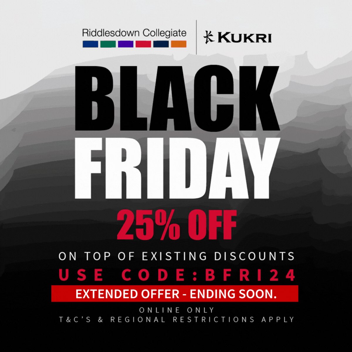 Black Friday Deal extended until Friday 6th at 4pm 👌🏻