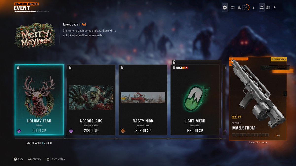 B23COD's tweet photo. Guess Treyarch isn’t doing Camos for the events at all L #BlackOps6 https://t.co/1qAFKTKxlp