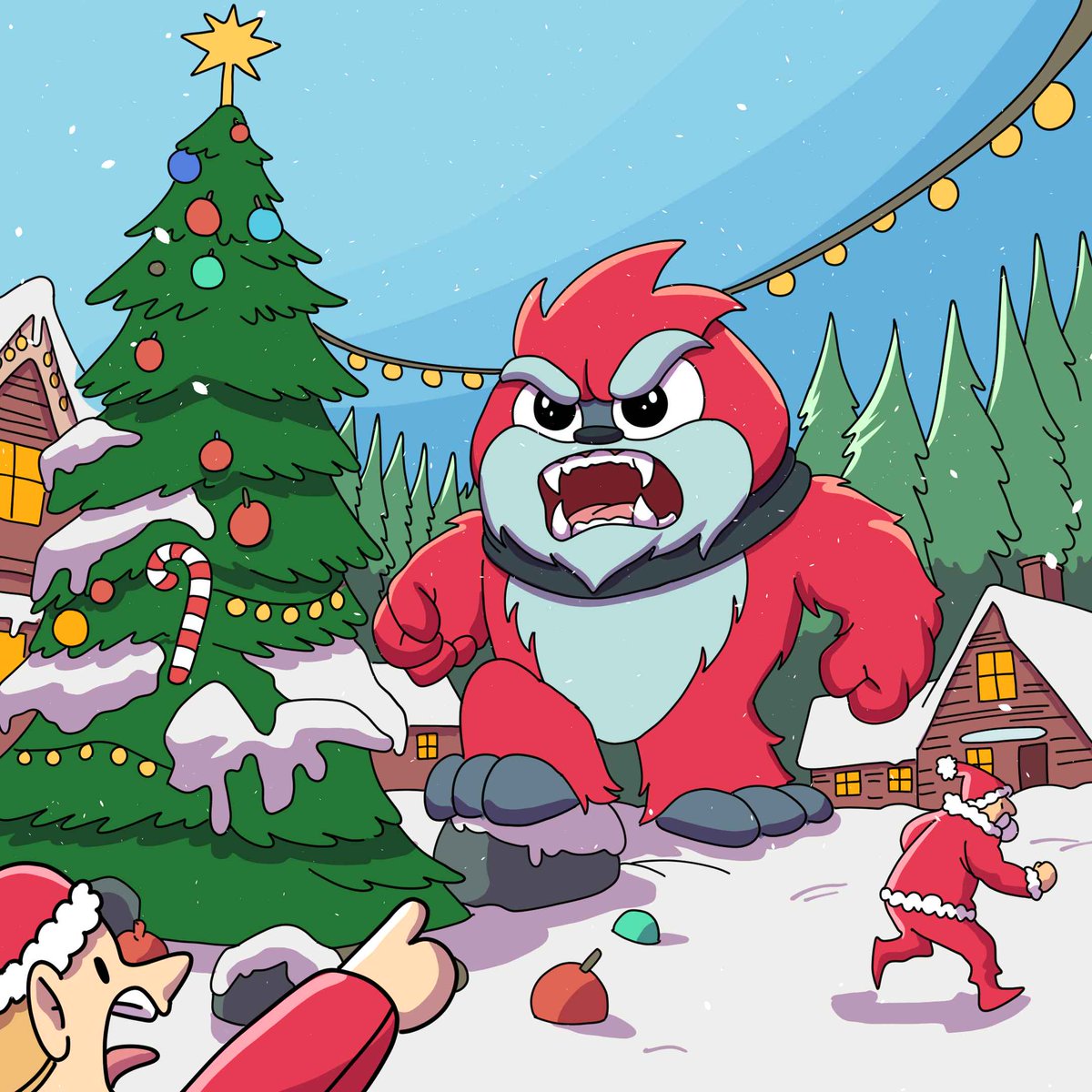 Santa brought gifts? The Yeti brought revenge. 🎅🎁💣 
Get ready for a Christmas shake-up like no other. Join the rebellion now! 🐾🔥