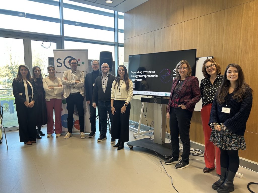 SYNBEE_eu's tweet image. SYNBEE meets at TU Delft! 
On Nov 11-12, we exchanged ideas on #SyntheticBiology startups &amp;amp; innovation.

✅Talks: Proteo-T, Nature’s Principles, AptaQuest
✅Partners: HAMK, RTU, F6S, TU Delft ecosystem (YES!Delft, Delft Enterprises).

Let’s innovate!💡 

#SynBio #Entrepreneurship