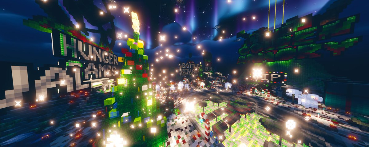 TheGoldenArmory's tweet image. Christmas has made its way back to #TGA! Enjoy our holiday-themed Hunger Games and Hide and Seek maps, and be sure to claim your daily Advent Calendar rewards with /calendar on our seasonal Christmas Event Server! #TGACommunity #minecraft #gaming