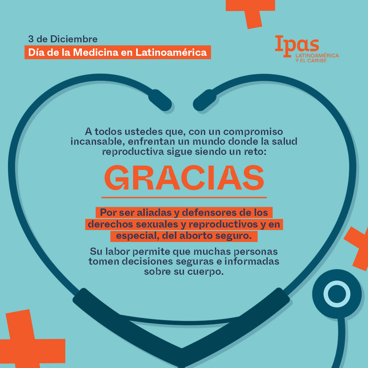 ✨ Por dar lo mejor de sí y apoyar a cada persona en su proceso. Sin su trabajo, no podríamos seguir garantizando el #derechoadecidir en Latinoamérica  💚✊