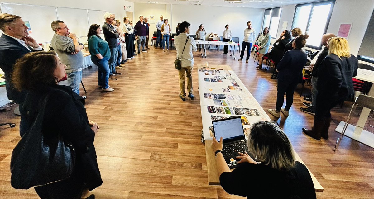 👉Ce matin, j’ai eu la chance de participer à #lafresqueduclimat organisée par l’agence <a href="/FranceTravail/">France Travail</a> Carcassonne que j’ai intégrée depuis hier en tant que conseillère entreprise.
✅Réflexion et production collective !