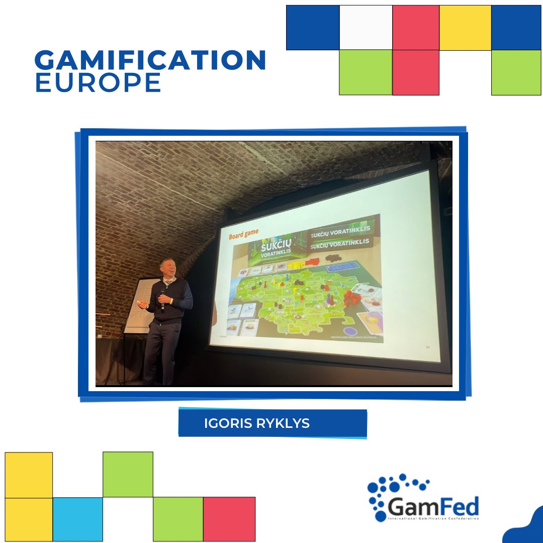 Swedbank'ten Igoris Ryklys Gamification Europe 2024’de dijital bankacılık ve müşteri etkileşiminde yenilikçi stratejileri paylaştığı  "Bankacılıkta Oyunlaştırma: Oynamak ya da Oynamamak" başlıklı sunumuyla ilham verdi. 

#gamificationeurope2024 #gamification #oyunlaştırma