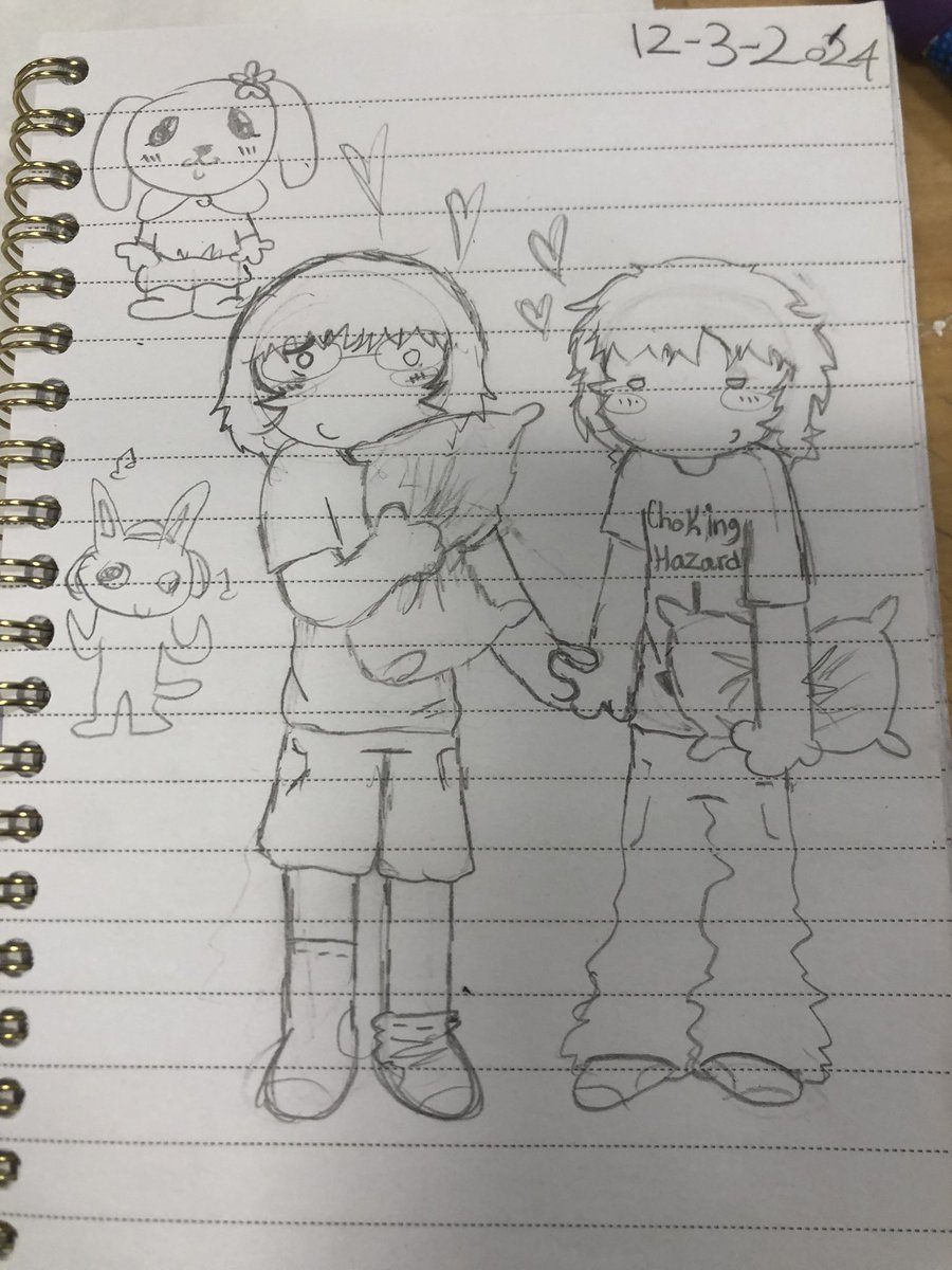 Elitz because I love these guys, btw Eli is wearing Klitz’s pajama pants that’s why they’re so baggy on him I’m crying I love them help