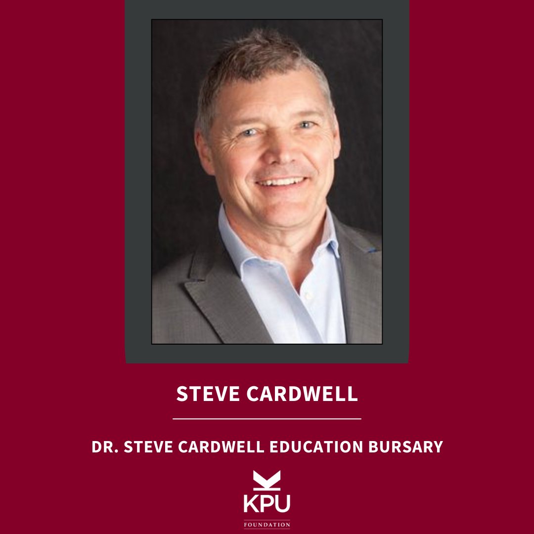 KPUFoundation (@kpufoundation) on Twitter photo We’re making progress toward our $10,000 goal to endow the Dr. Steve Cardwell Education Bursary. Thank you to our donors who have contributed so far. Let’s keep up the momentum to reach our target and provide support for students. Give at give.kpu.ca/SteveCardwellB… <a href="/myphronesis/">Steve Cardwell (he/him)</a> We’re making progress toward our $10,000 goal to endow the Dr. Steve Cardwell Education Bursary. Thank you to our donors who have contributed so far. Let’s keep up the momentum to reach our target and provide support for students. Give at give.kpu.ca/SteveCardwellB… <a href="/myphronesis/">Steve Cardwell (he/him)</a>