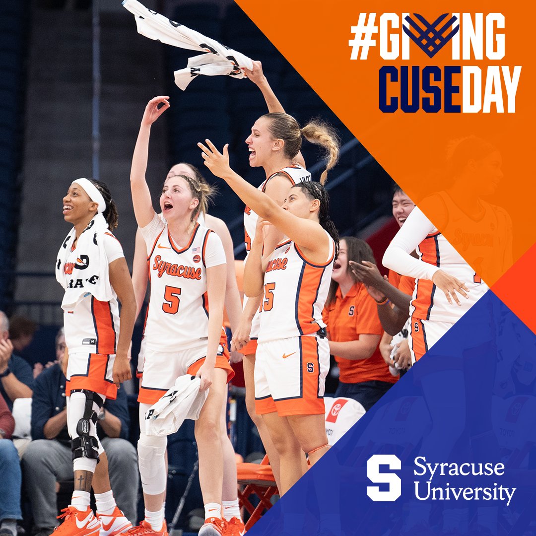 CuseWBB's tweet photo. Please consider supporting @CuseWBB this #GivingCuseday 🍊

Your gift directly impacts our program and the student-athlete experience we provide our young women as we develop them into phenomenal women. 

🎁https://t.co/uNHiV8Dy9u https://t.co/NHQOVHmRup
