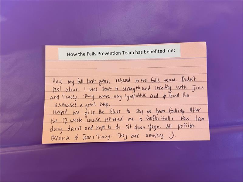 A huge milestone for <a href="/bromleyhcare/">Bromley Healthcare</a> Falls Service - 10 years of making a difference! 💜

Today, the team celebrated with patients, staff &amp; <a href="/MayorofBromley0/">Mayor of Bromley</a>, reflecting on their history and hearing amazing stories from patients about the service's impact. Thank you for all you do!