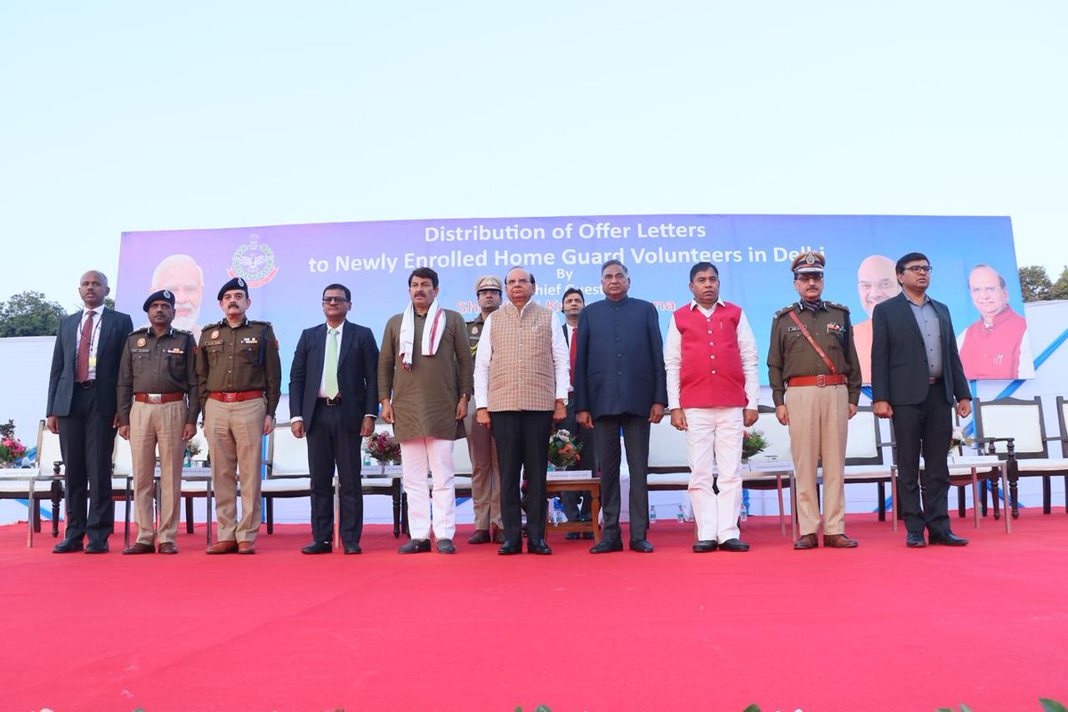 Directorate General Home Guards Delhi (@dghomeguard) on Twitter photo 