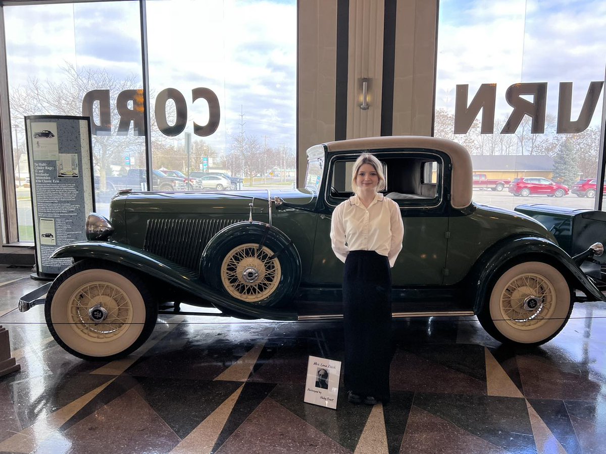 DeKalb New Tech's (DeKalb High School) Media Lit class will present Cedar Creek Anthology at the Auburn Cord Duesenberg Automobile Museum in Auburn, Indiana, on Friday and Saturday, December 6th and 7th, from 9:30 - 11:00 a.m.