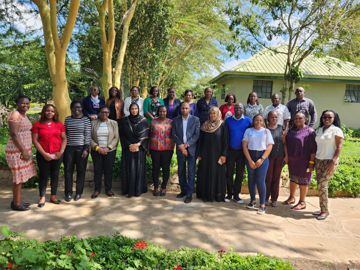 The technical team involved in the process of the review and development of the Nairobi City County Nutrition Action Plan (CNAP) 2023-2027. The CNAP has identified Key Relevant Areas of priority intervention from the Kenya Nutrition Action Plan (KNAP) based on the updated data.