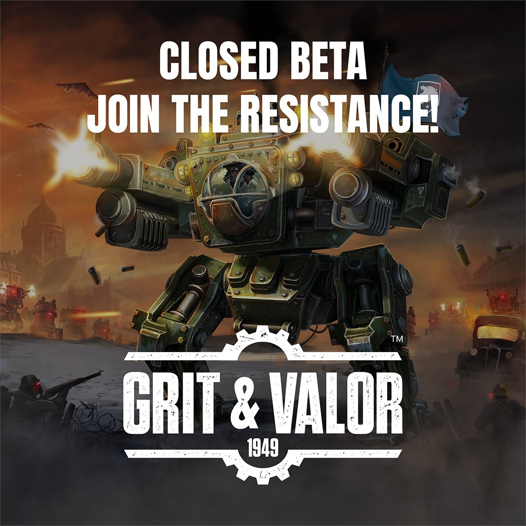 Attention, Commanders!

🎁 Starting tomorrow, we're giving away a copy of Grit and Valor - 1949 every day until the Closed Beta ends!

⭐ For a chance to win, follow us on X and share what you think of the beta using #GritBeta!

🔗 There's still time to sign-up to the beta if