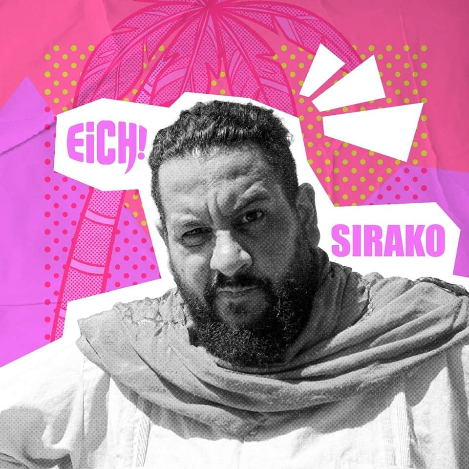 Cada vez el EICH esta más cerca, nos complace recibir a Sirako  artista multimedia nacido en Ciudad de México, fue expulsado de la capital en 2017, adoptando un estilo de vida errante. Se define como un "Diógenes moderno" que pinta, escribe, hace música, videos.