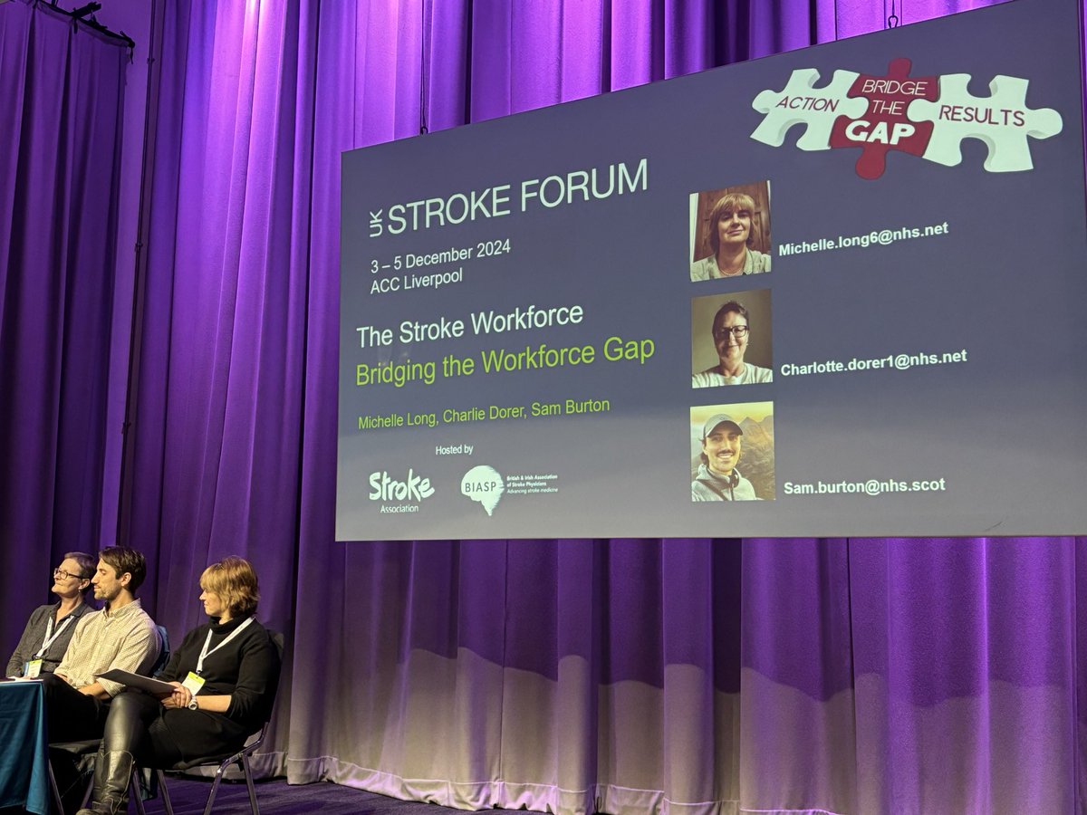 Deb Lowe💜 (@deborah71247971) on Twitter photo Great session about advanced practice roles in stroke. How do we make it easier to support our brilliant multi-professional to stay in stroke and develop their careers <a href="/NHSE_WTE/">NHS England Workforce, Training and Education</a> <a href="/NHSGIRFT/">Getting It Right First Time (GIRFT)</a> <a href="/TheStrokeAssoc/">Stroke Association</a> #uksf24 Great session about advanced practice roles in stroke. How do we make it easier to support our brilliant multi-professional to stay in stroke and develop their careers <a href="/NHSE_WTE/">NHS England Workforce, Training and Education</a> <a href="/NHSGIRFT/">Getting It Right First Time (GIRFT)</a> <a href="/TheStrokeAssoc/">Stroke Association</a> #uksf24
