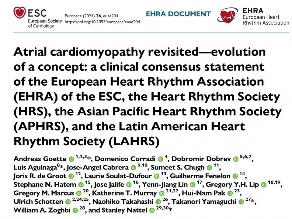 ZHeart11768530's tweet photo. 🔴Atrial Cardiomyopathy Revisited - Evolution of a Concept ❤️🩺
⤵️ A 2024 Clinical Consensus Statement of the EHRA of the ESC, HRS, APHRS & LAHRS #OpenAcccess
🔹https://t.co/MeCCDMfzWg
#Cardiology #FOAMed #MedEd #medstudent #paramedic #Cardiology #CardioEd #medtwitter https://t.co/cxwv7jwQQj