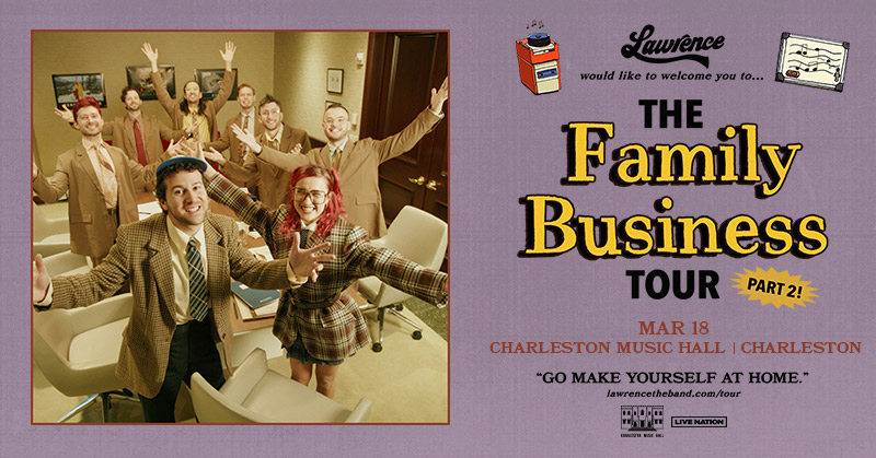 Esteemed colleagues! Lawrence invites you to THE FAMIL Y BUSINESS TOUR PART 2! 💼🚨Tickets on sale this Friday, Dec 6th @ 10AM local! 💥