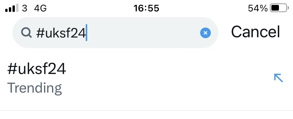 Excellent to see #uksf24 trending on X