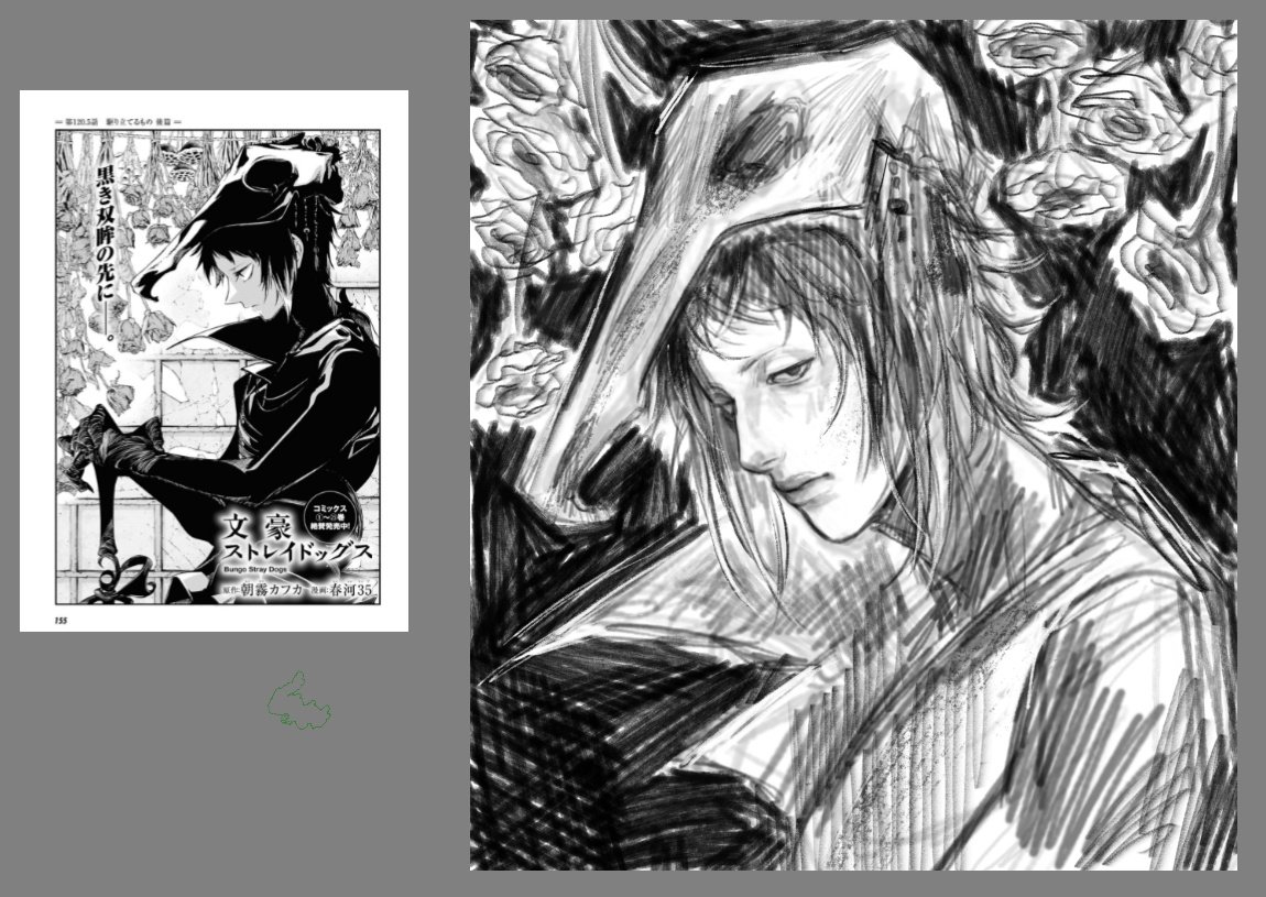 aggotmorw's tweet photo. Bros literally done, yet ate with the drop
#bsd #bsdmanga #bsdfanart #bsdart #bsdtwt #art #fanart #sketch #BungouStrayDogs #bungostraydogs https://t.co/paZmJUZZDM