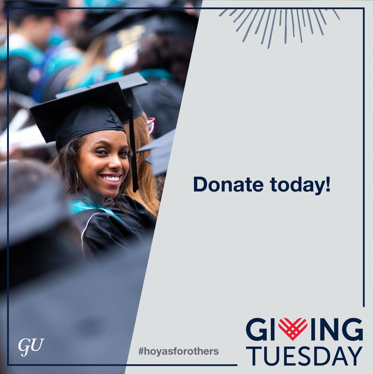LAHoyasClub's tweet photo. Financial aid is a top priority of our Called to Be campaign. Every gift makes an impact and helps us reach out 1,789-gift goal this #GivingTuesday. Join #HoyasForOthers and support the area of Georgetown that means the most to you, before midnight tonight https://t.co/SbVsJ8nF3b https://t.co/LxfpILKu89
