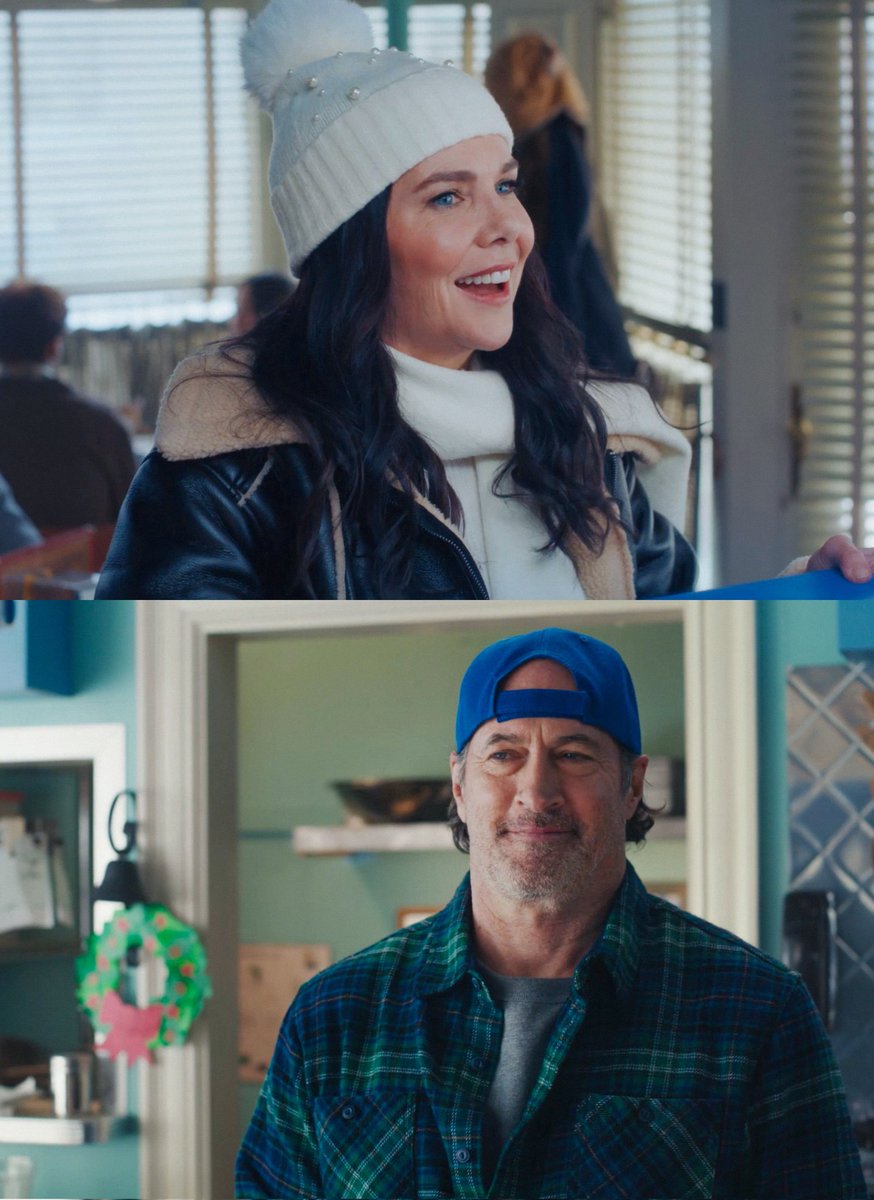 laurengmx's tweet photo. My parents 😭❤️ Lorelai &amp; Luke https://t.co/b4DVBAStom