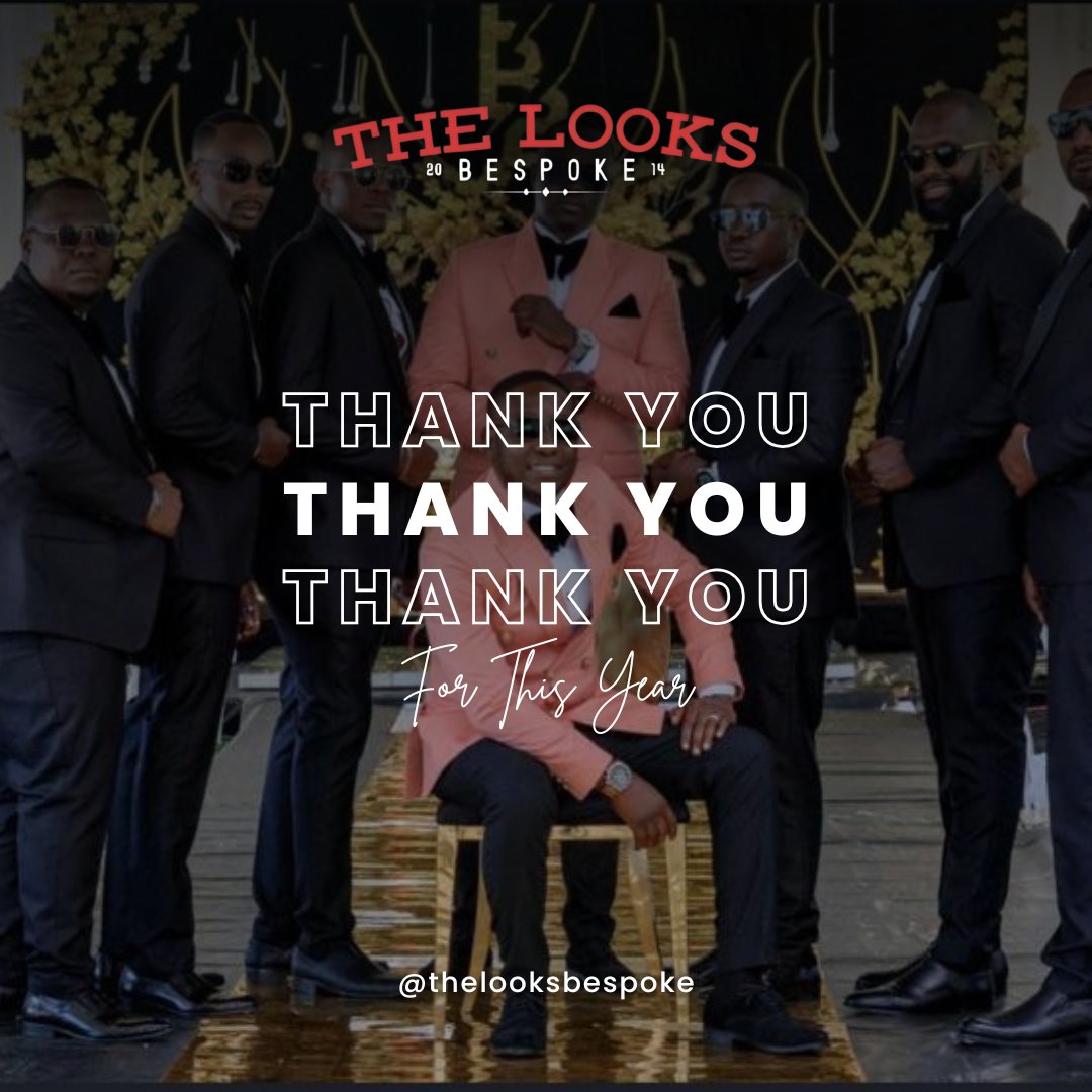 thelooksuganda's tweet image. A toast to style, success, and you. 🥂 2024 has been incredible, and we’re so grateful for your trust in our craft. Here’s to more bespoke brilliance in 2025! Ready for the new year? DM us to book your January look! #EndOfYear #BespokeFashion #LooksBespoke
