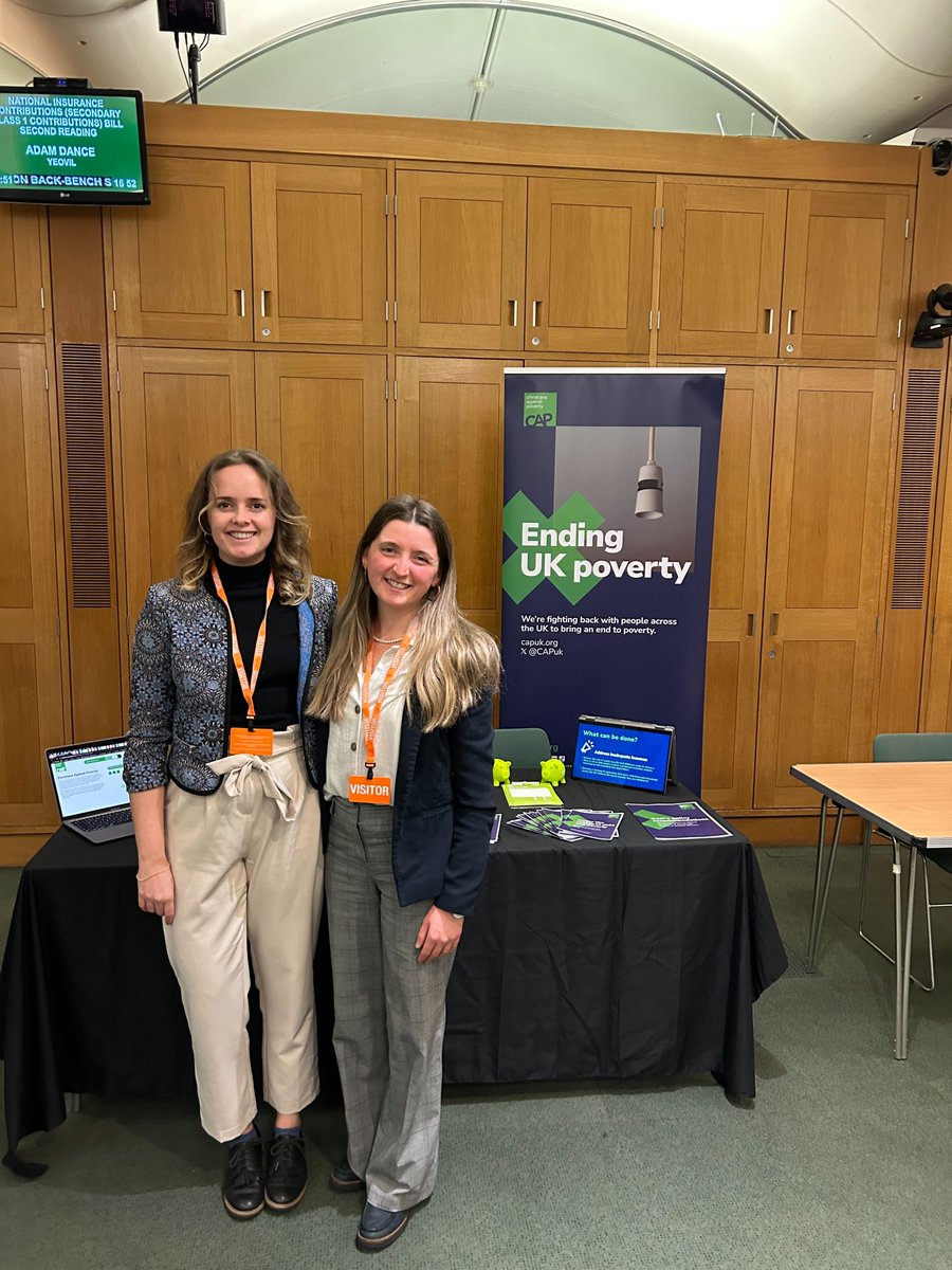 We are here in Westminster for a Parliamentary Finance Fair - bringing together organisations in debt advice and financial inclusion!  <a href="/StepChange/">StepChange</a> <a href="/Money_Advice/">Money Advice Trust</a> <a href="/mmhpi/">Money and Mental Health</a> <a href="/FairByDesign/">Fair By Design</a> <a href="/policy_practice/">Policy in Practice</a> <a href="/Fair4AllFinance/">Fair4All Finance</a>