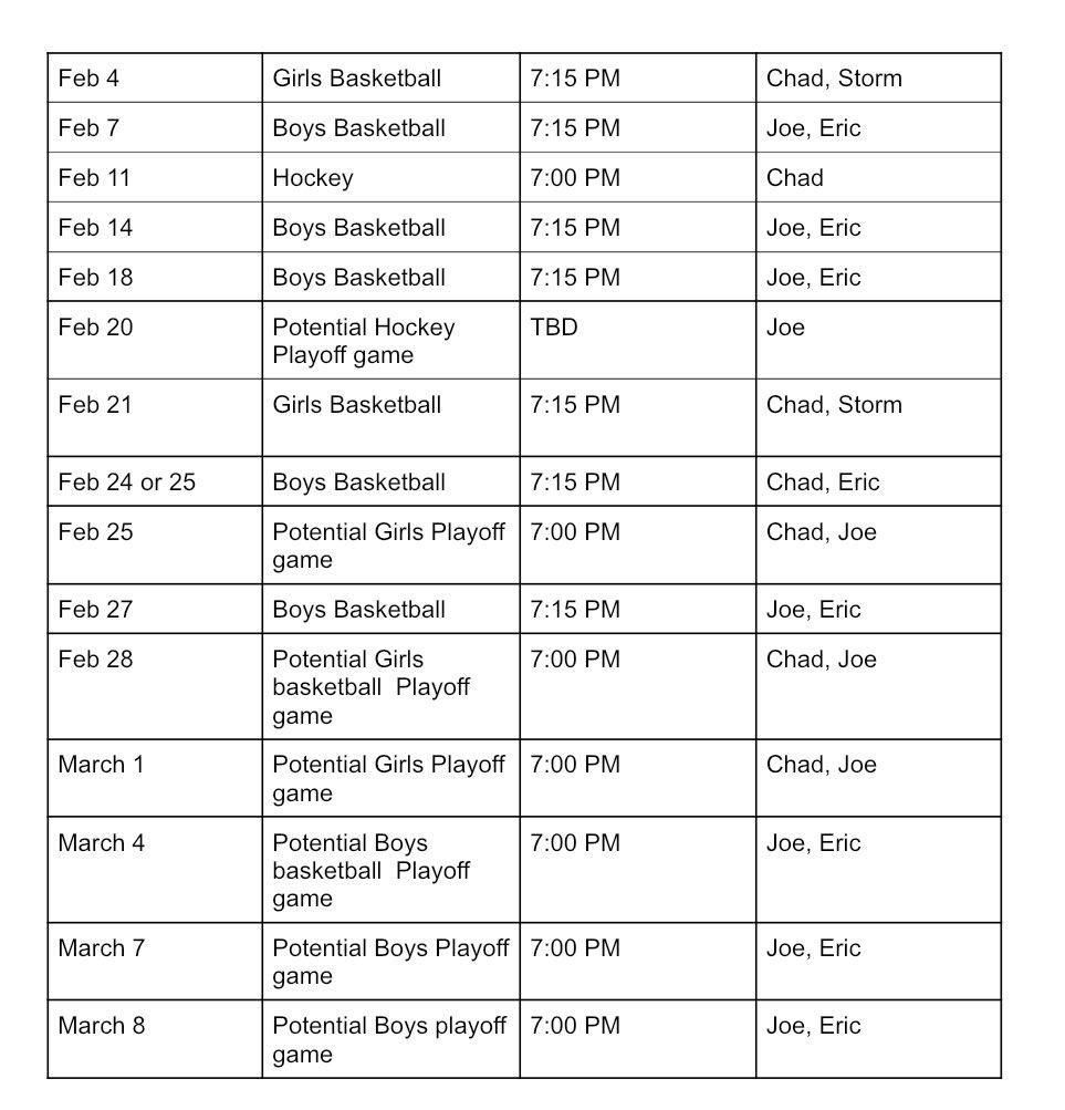 It’s going to be a fun winter with a full slate of Menomonie High School hockey, wrestling, and basketball broadcasts on MustangsTV: youtube.com/@menomoniemust…