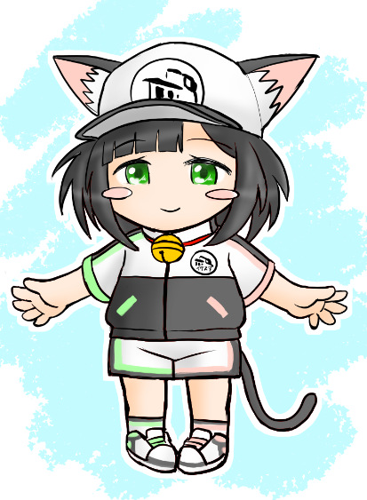 「とりあえず挿絵終わりィッ!ハーツカレタ#C105 #ガソスタむすめ 」|いさかこうじのイラスト