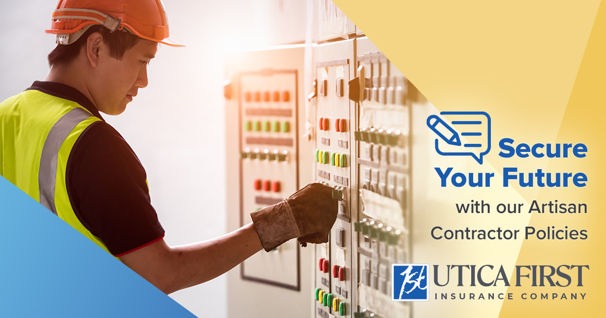 UticaFirstInsCo's tweet image. December’s blog is here! As small electrical contractors plan for 2025, it’s a good time for them to ensure proper coverage to guard against the what-ifs of the industry. Read the blog here bit.ly/4gaY7Lm 

#UticaFirst #KeepingInsuranceSimple
