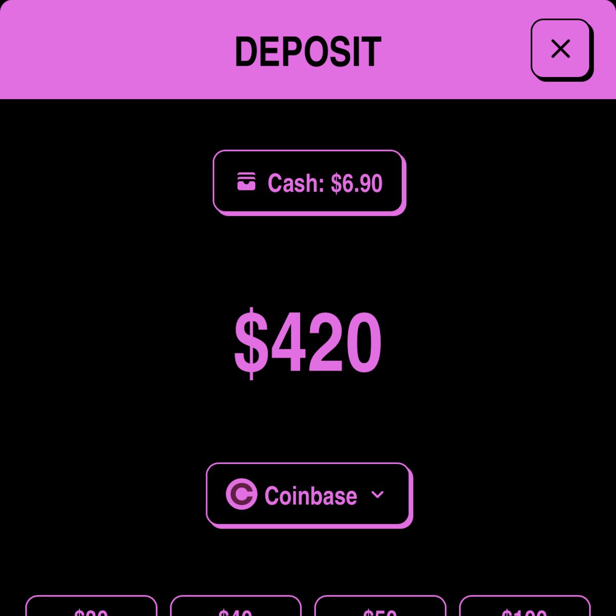 gainsdotmeme's tweet photo. update: coinbase deposits enabled on gm.

you can now deposit USDC from your account on @coinbase.