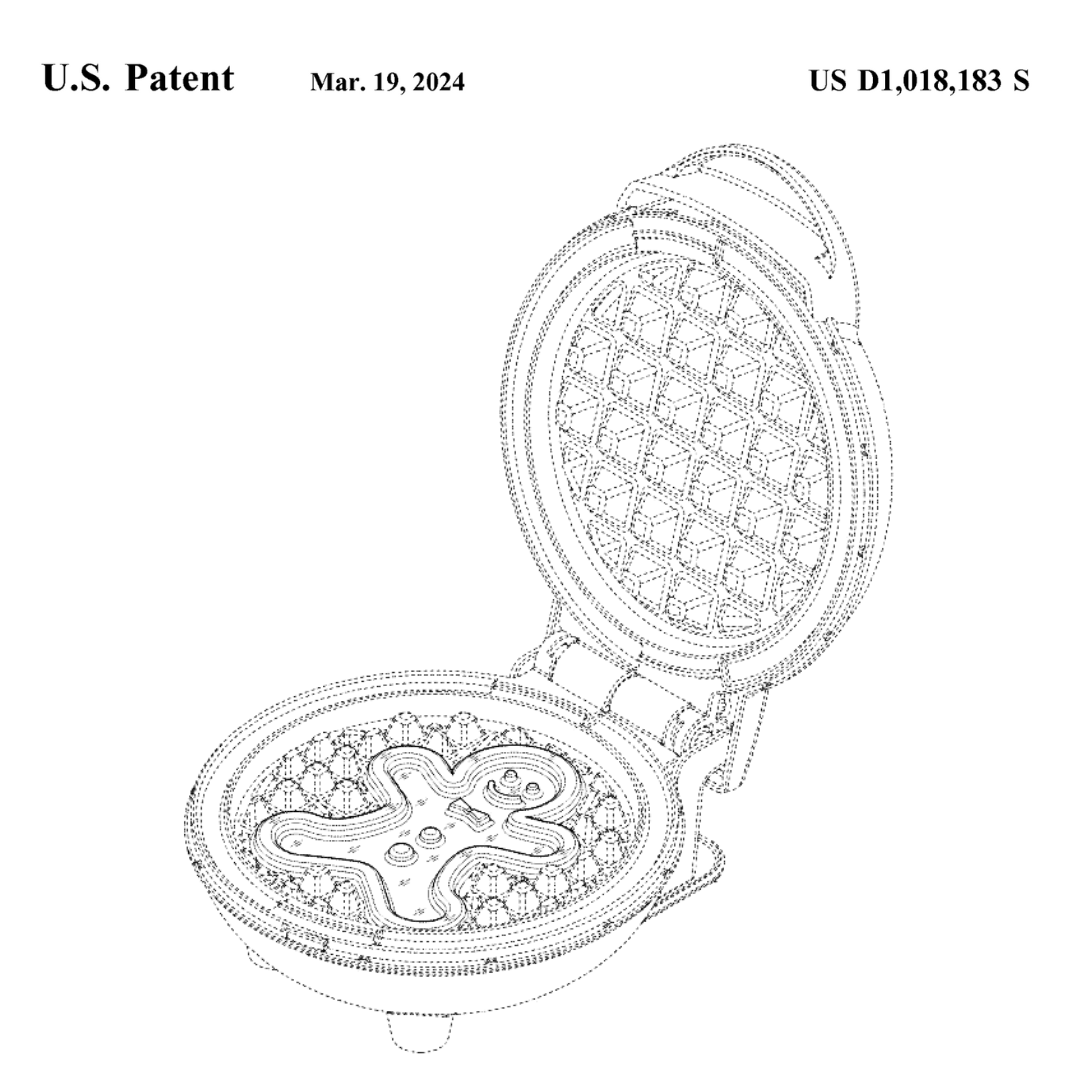 StateLibAZ's tweet photo. Today, our Patent and Trademark Resource Center is making waffles π§π This design patent shows that not only can you get a patent for a new invention, but a unique design as well!
#HolidayCooking #Holiday #Patent #Trademark #PTRC https://t.co/urY5RjouDV