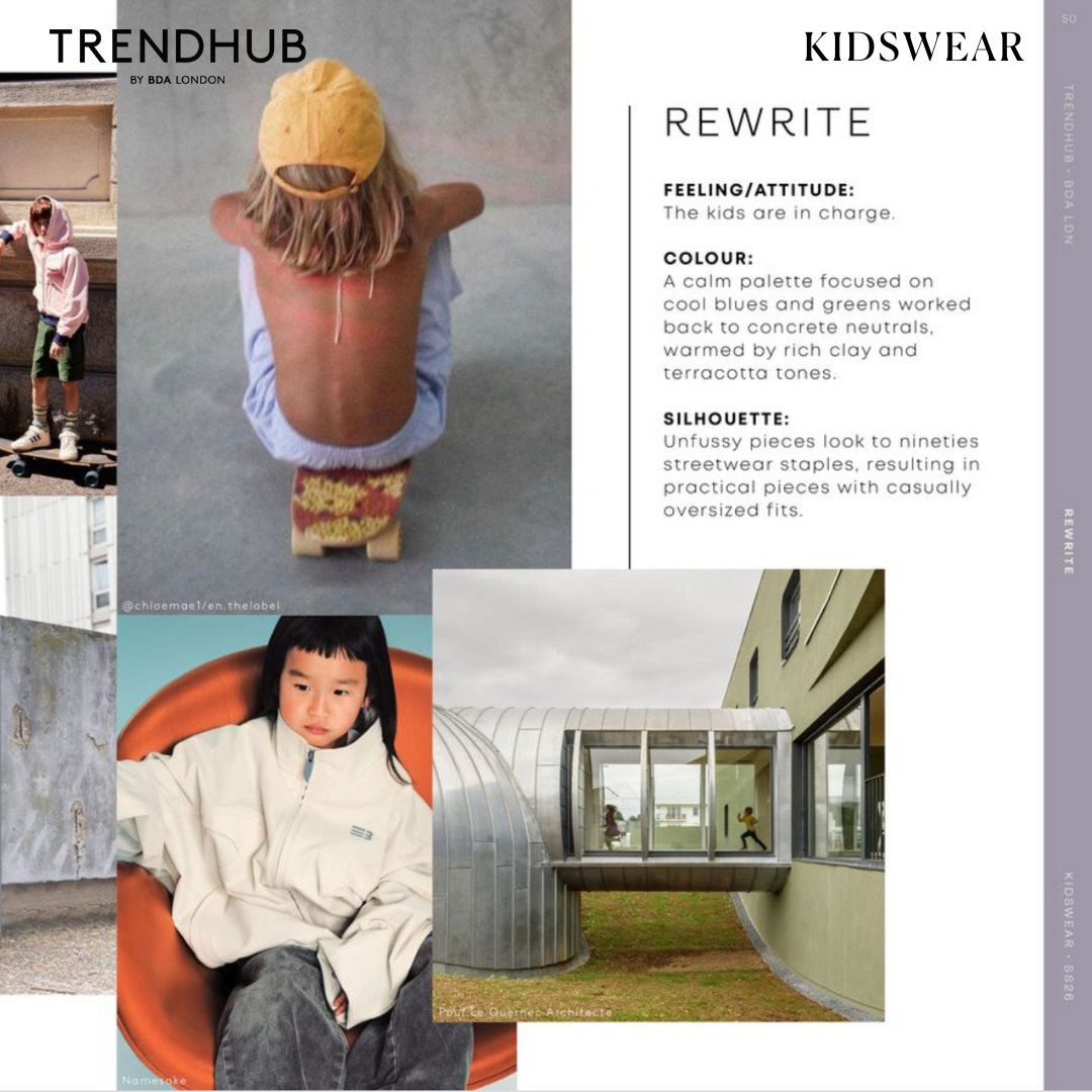 BDALONDON's tweet photo. #SS26 #KIDSWEAR #REWRITE 

This season, REWRITE celebrates the resilience and creativity of kids, inspiring a fresh approach to children’s fashion.

#Trends #TrendForecasting #FutureFashion #fashion #retail #trend #forecast #reports #kidsfashion https://t.co/ZxN7nJGEE9