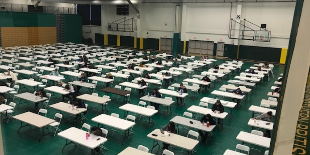 And just like that, the fall 2024 UNBC semester is almost over! We host UNBC exams Dec. 9 - 11.  The 3 gyms are closed &amp; Recreation North play is cancelled on those dates. The facility remains open as scheduled.  #MyNSC #UNBC #CityOfPG #PrinceGeorgeBC ow.ly/F7sr50UgnsI