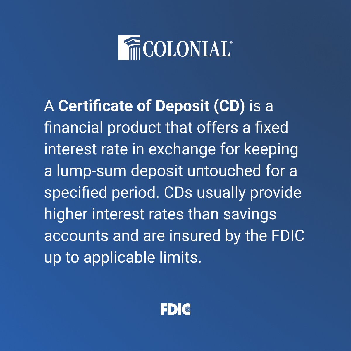 Colonial Savings, F.A. tweet media