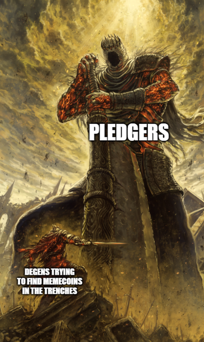 thepledgememe's tweet photo. The $PLEDGE is just different https://t.co/PqzG7HEa7P